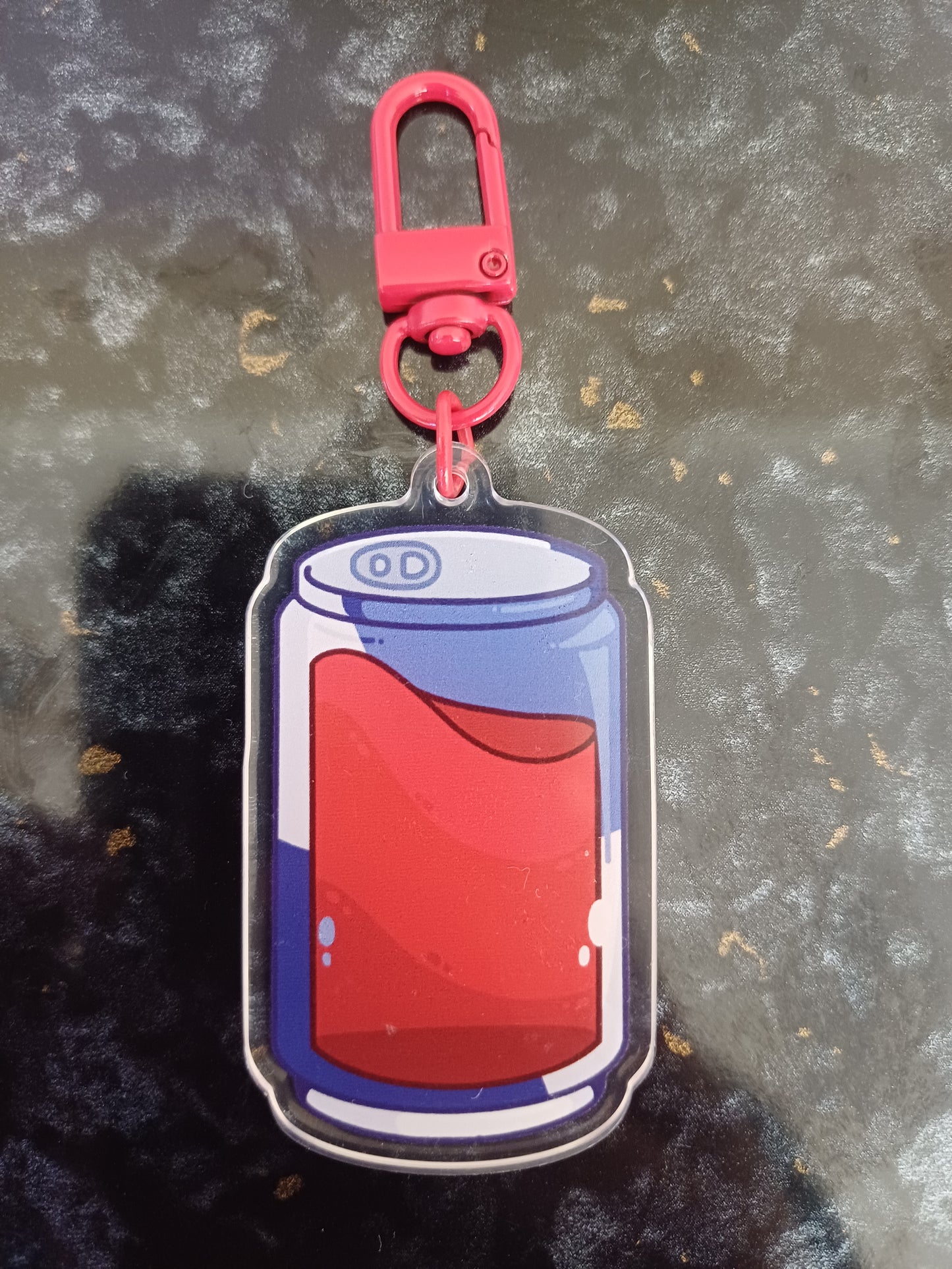 RedBull Epoxy Keychain | Gloss | Kawaii |