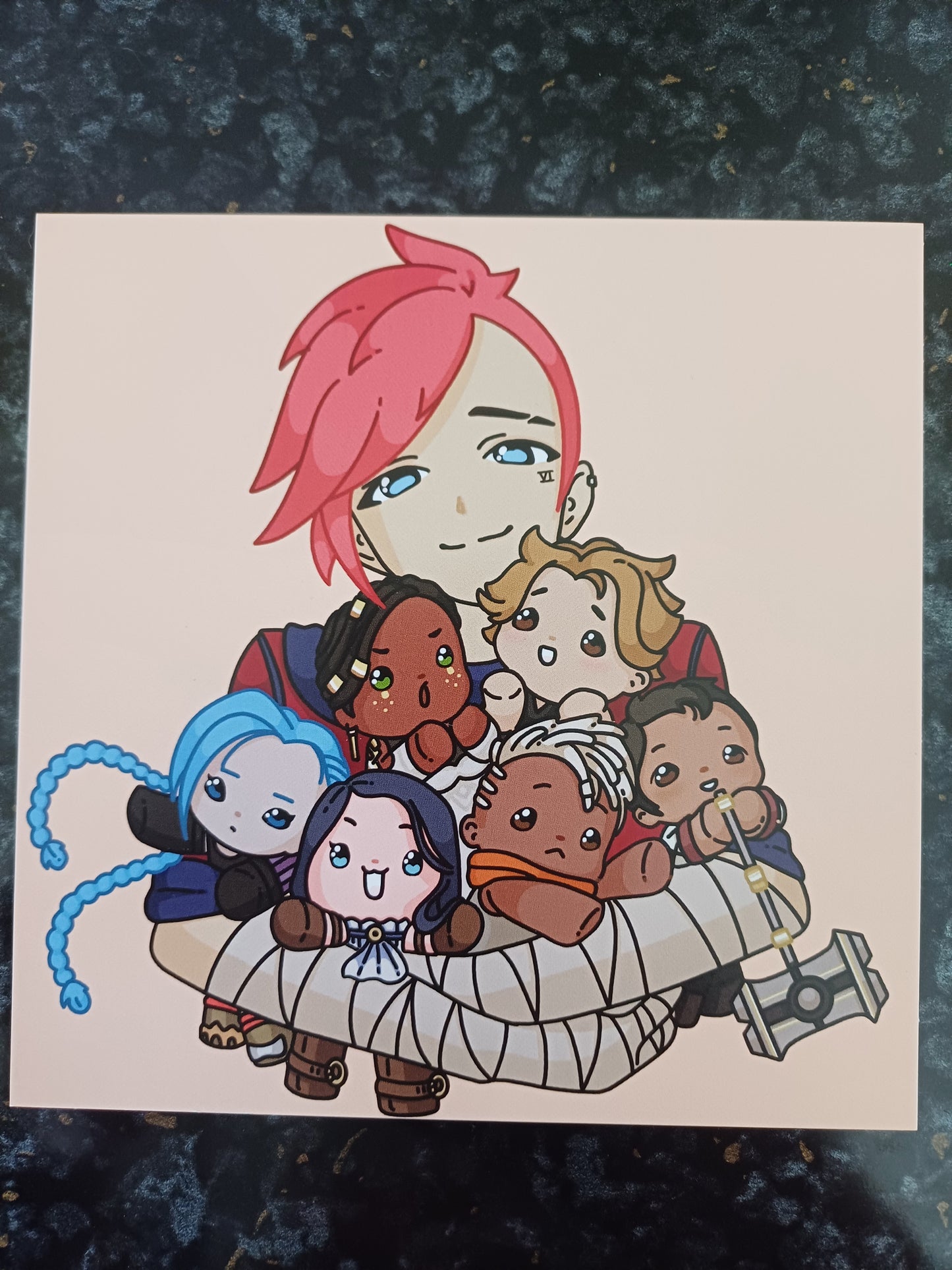 Arcane Vi Print Poster | Matte | Chibi | Kawaii