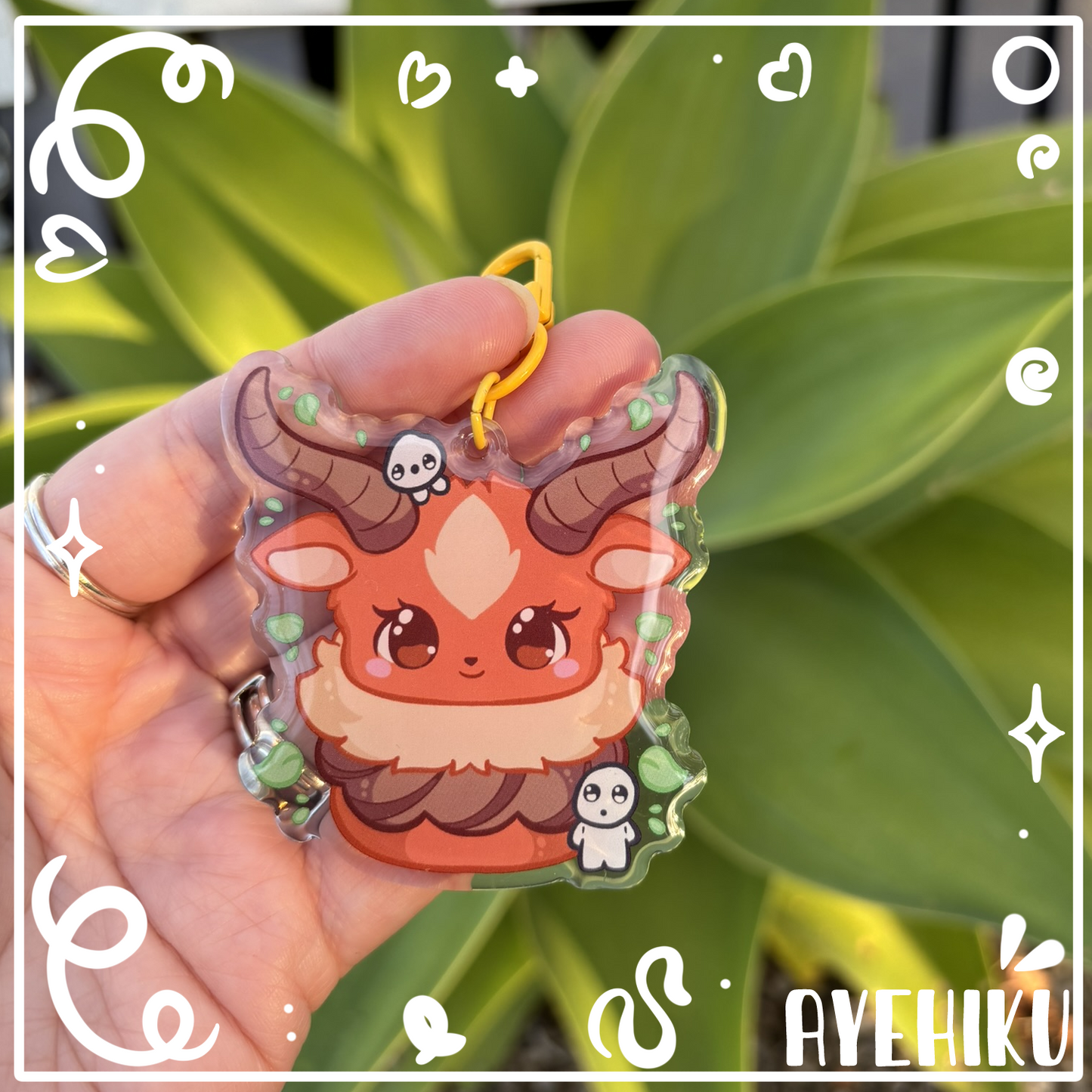 Yakul Macaroon Epoxy Keychain | Gloss | Kawaii | Anime