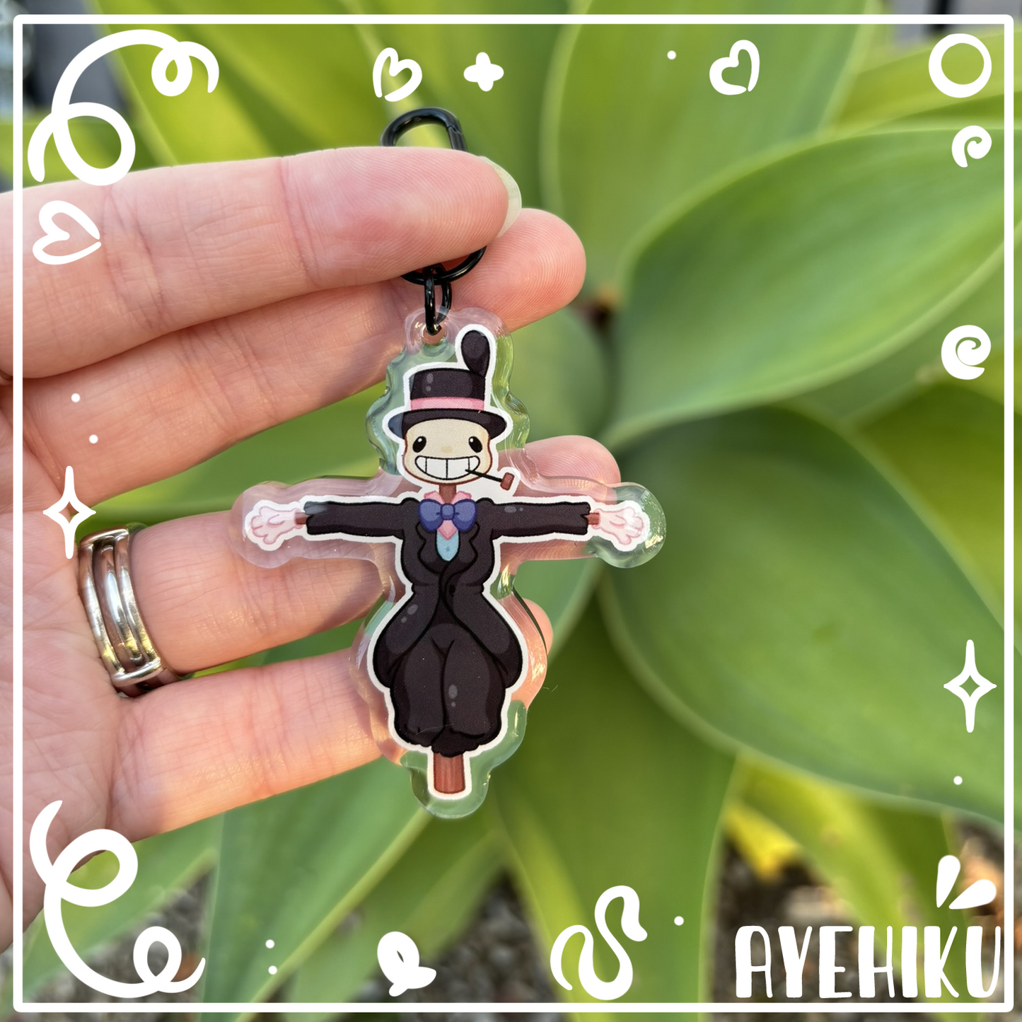 Turnip Epoxy Keychain | Gloss | Kawaii | Anime