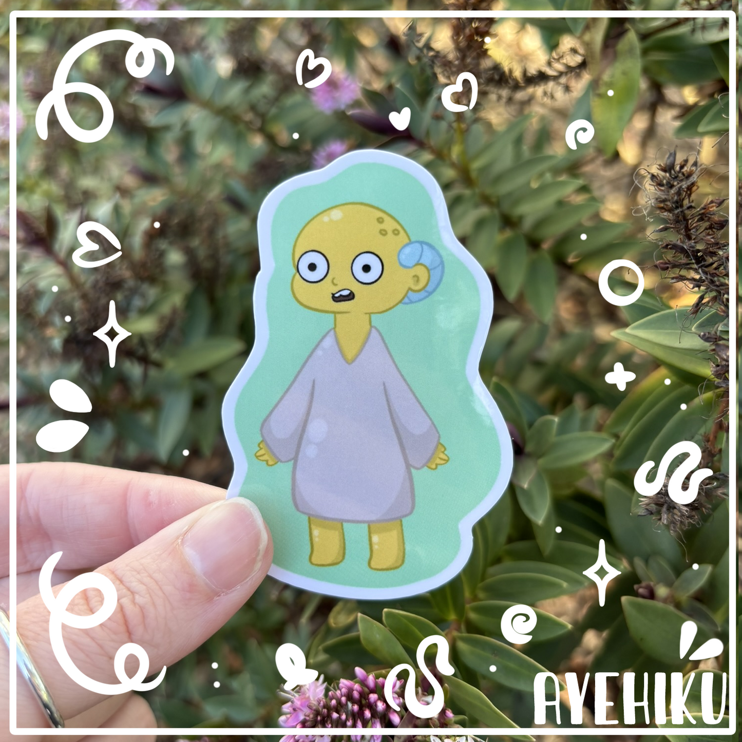 Mr Burns Cute Vinyl Sticker | Gloss | Kawaii |
