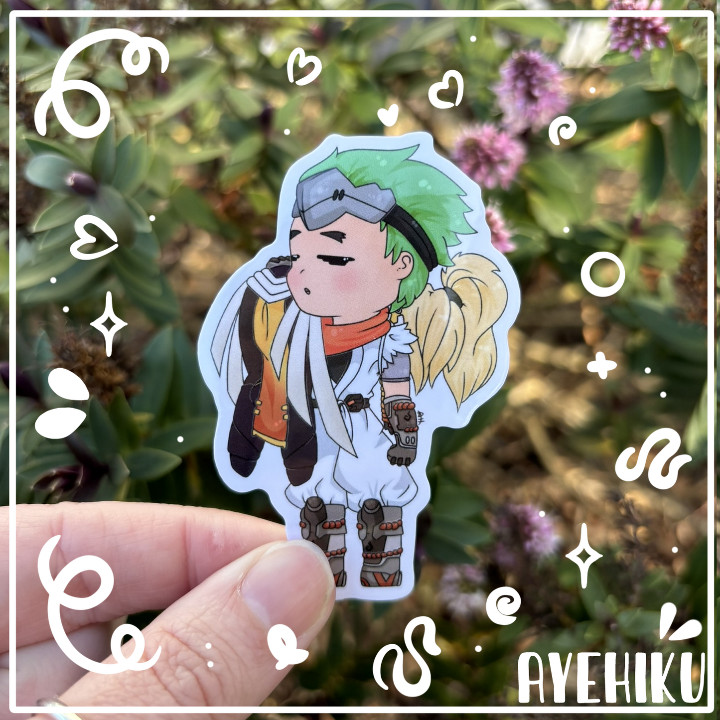 Genji - I got you mercy Cute Vinyl Sticker | Gloss | Kawaii |