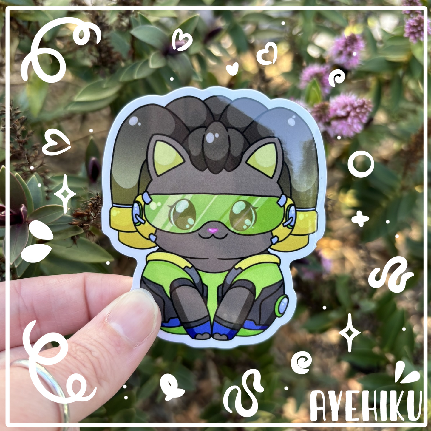 Lucio Cute Vinyl Sticker | Gloss | Kitty | Kawaii | Anime