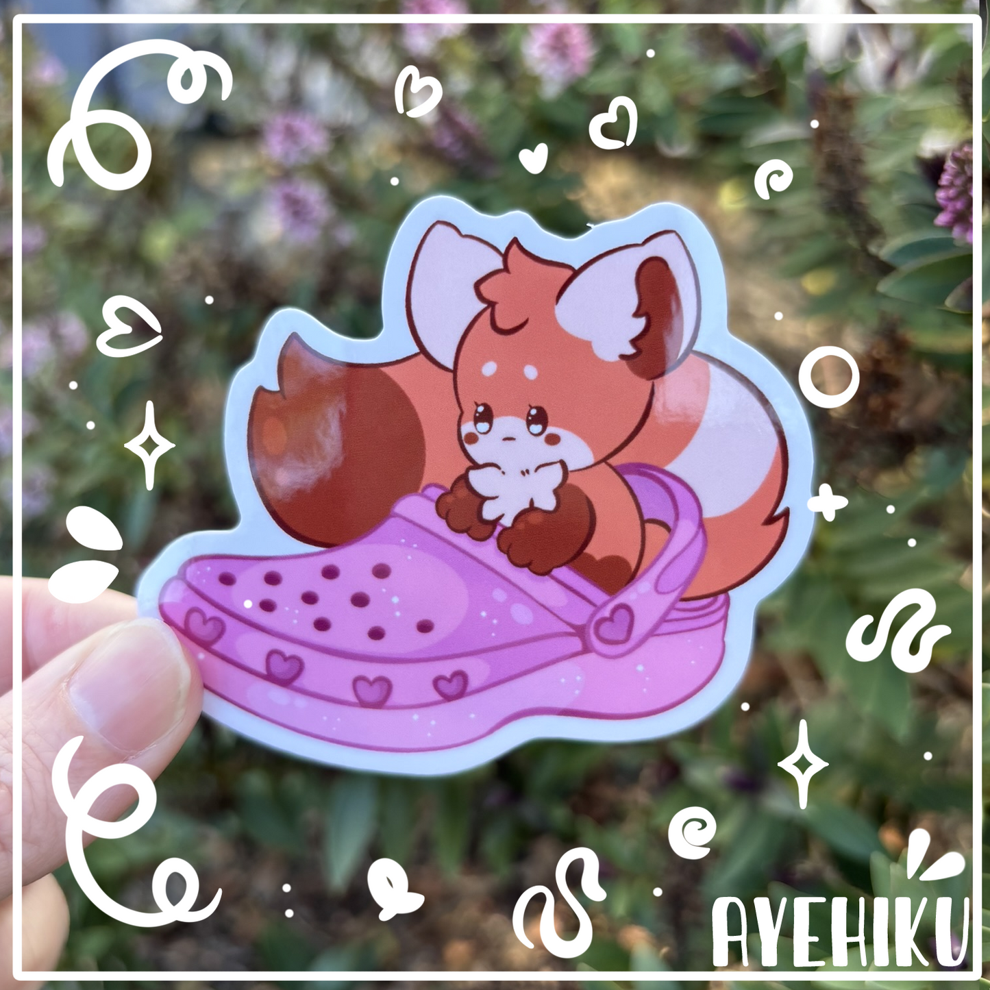 Ralph Croc Cute Vinyl Sticker | Gloss | Kawaii |