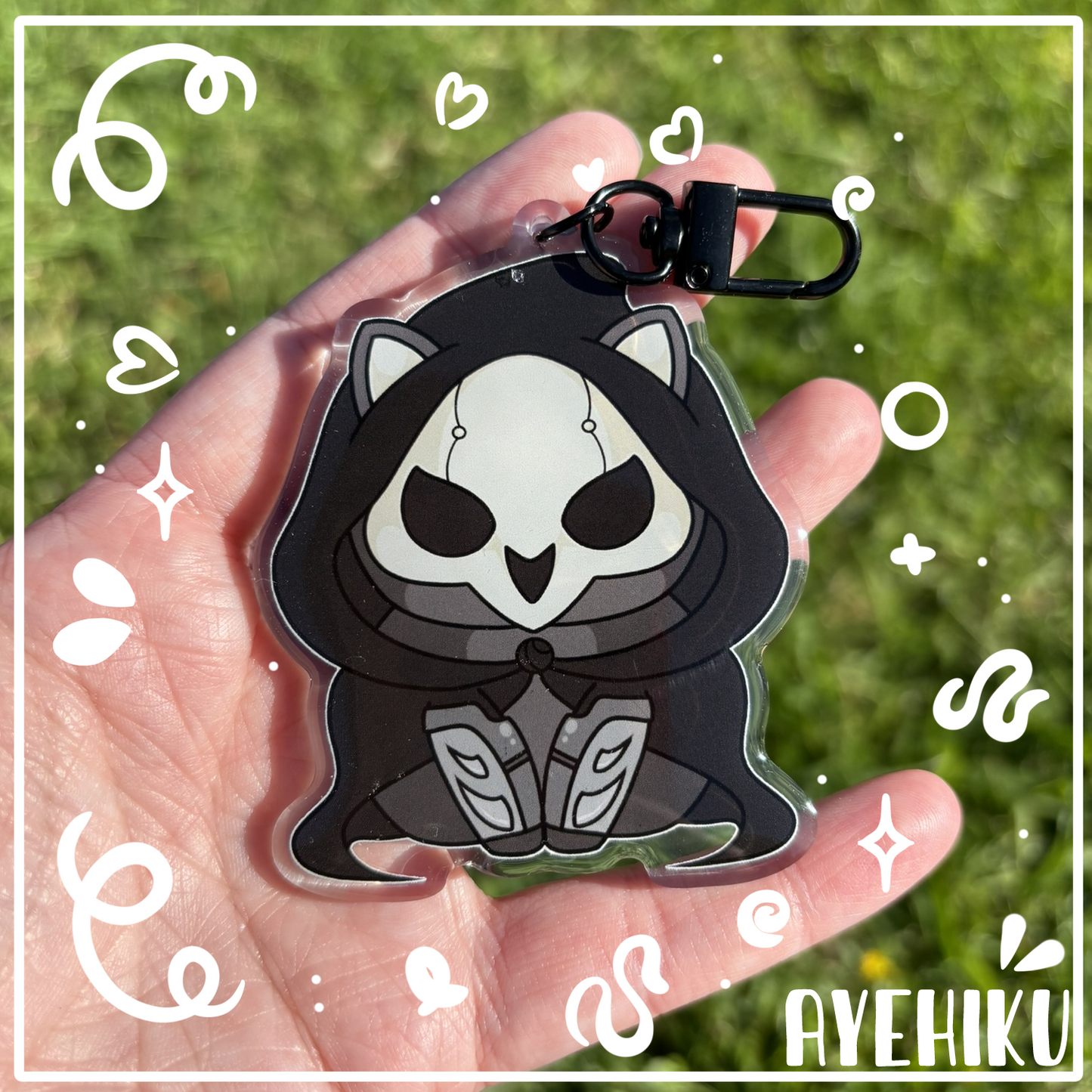 Reaper Epoxy Keychain | Gloss | Kawaii | Anime