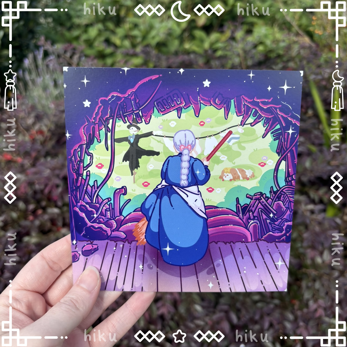 Sophie, Howl moving castle Print Poster | Matte | Chibi | Kawaii