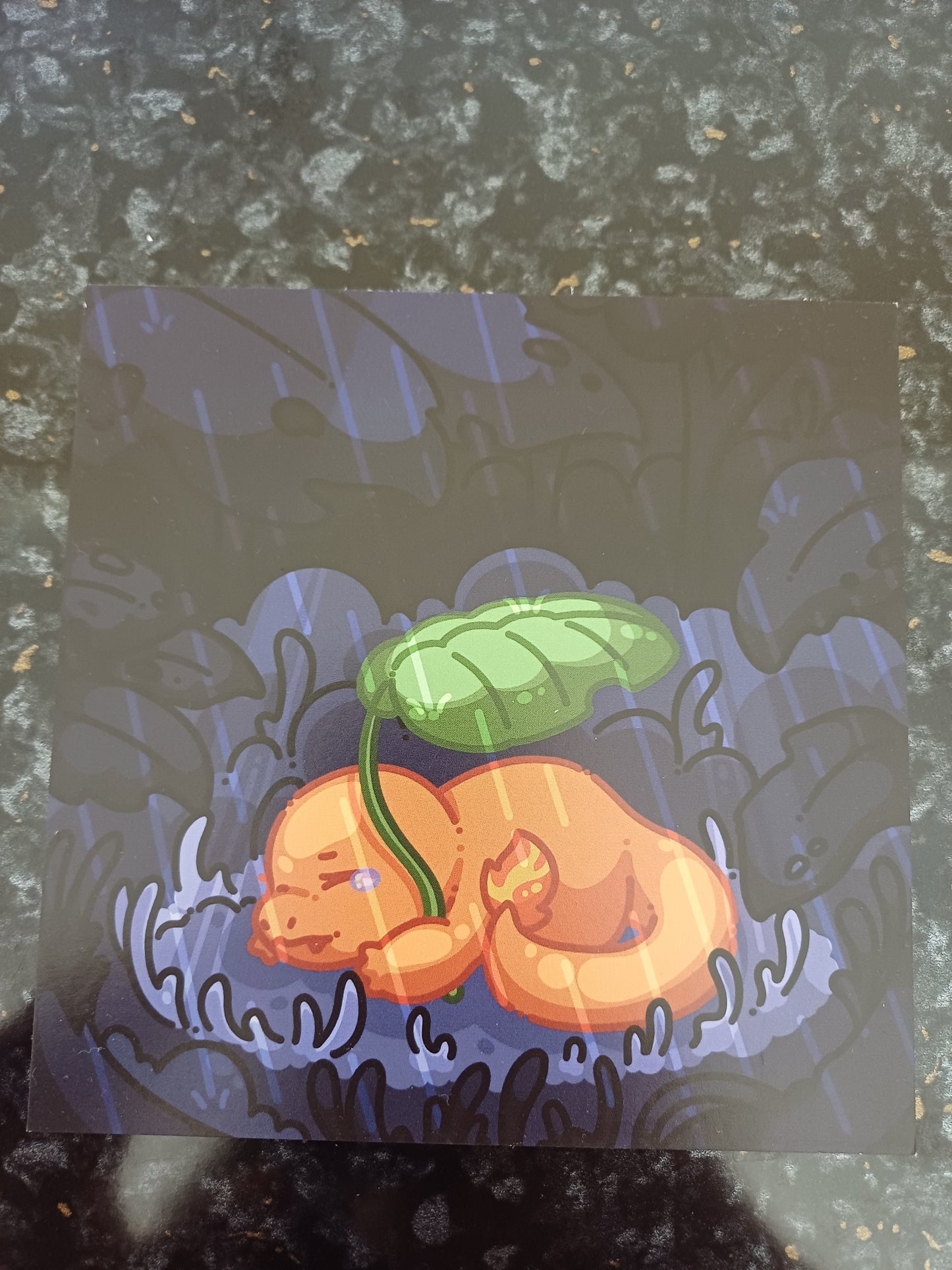 Charmander pond| Matte | KPOP | Kawaii