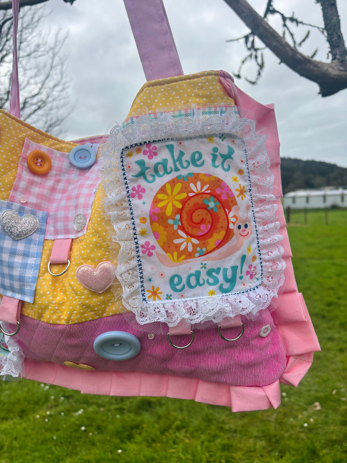 Kawaii Style Scrapbook Tote Bag