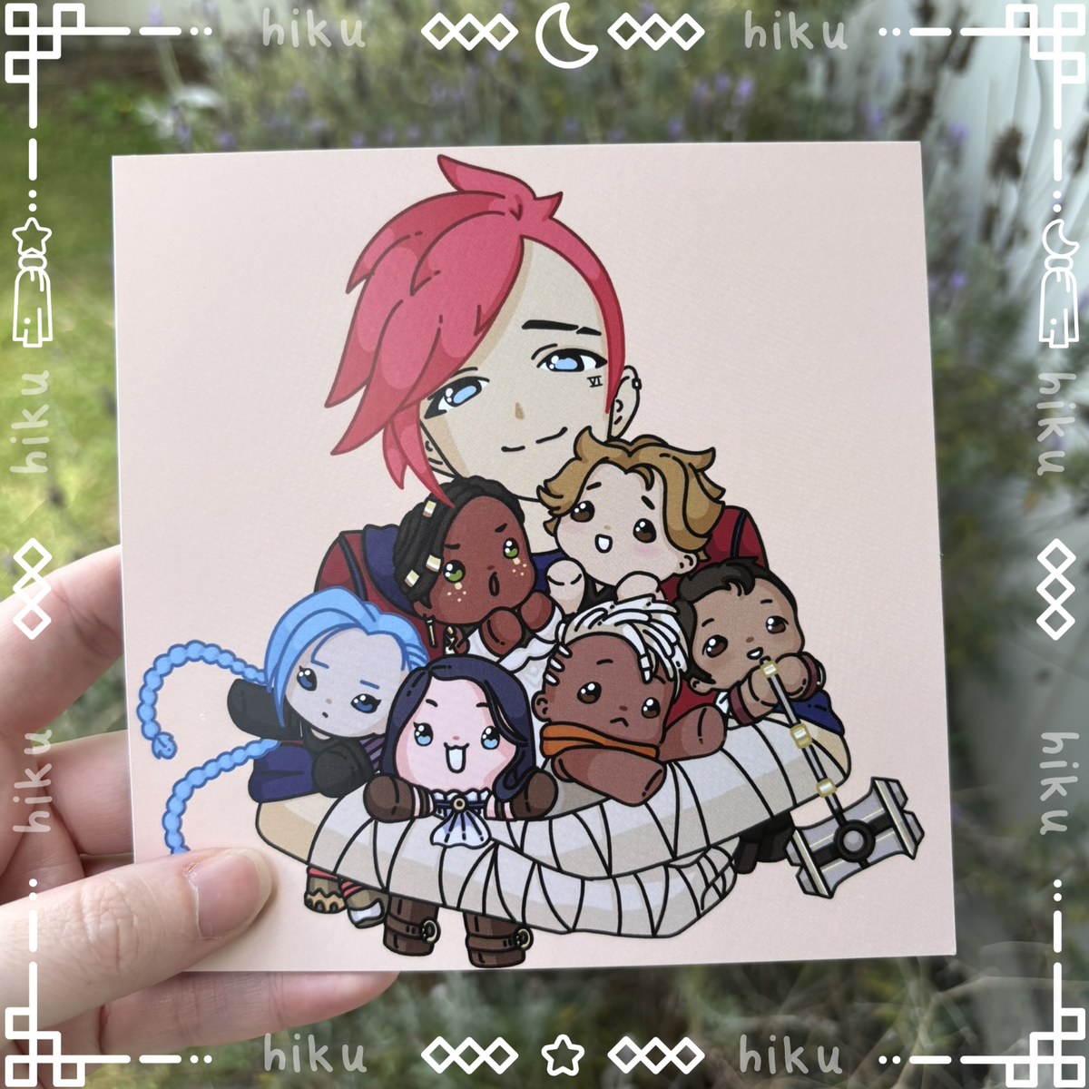 Arcane Vi Print Poster | Matte | Chibi | Kawaii
