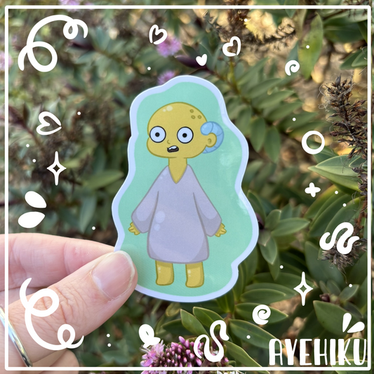 Mr Burns Cute Vinyl Sticker | Gloss  | Kawaii |