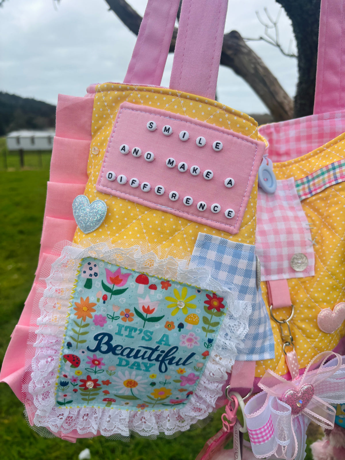 Kawaii Style Scrapbook Tote Bag