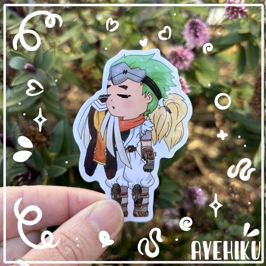 Genji - I got you mercy Cute Vinyl Sticker | Gloss  | Kawaii |