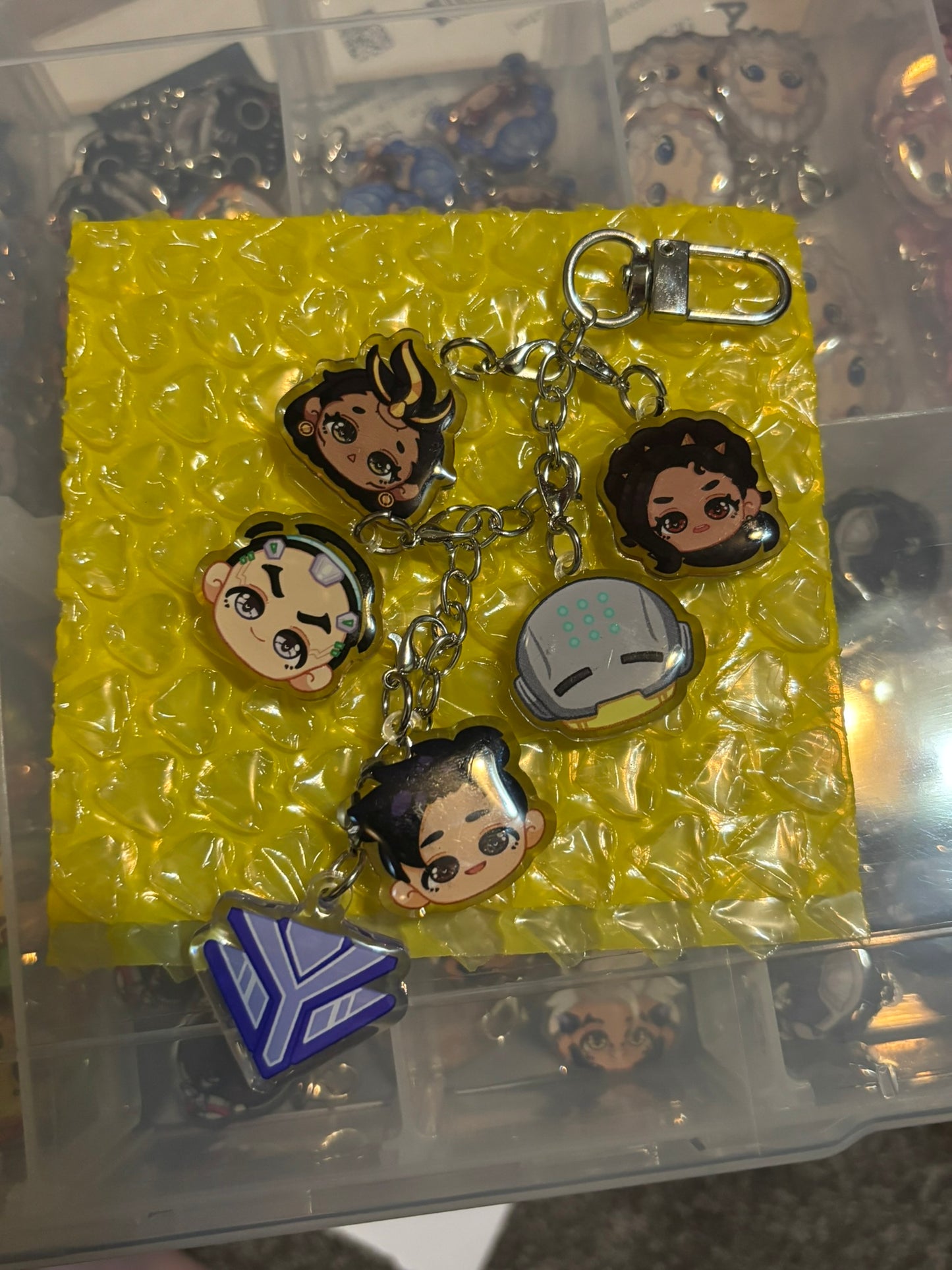 Overwatch DIY Charm Keychain