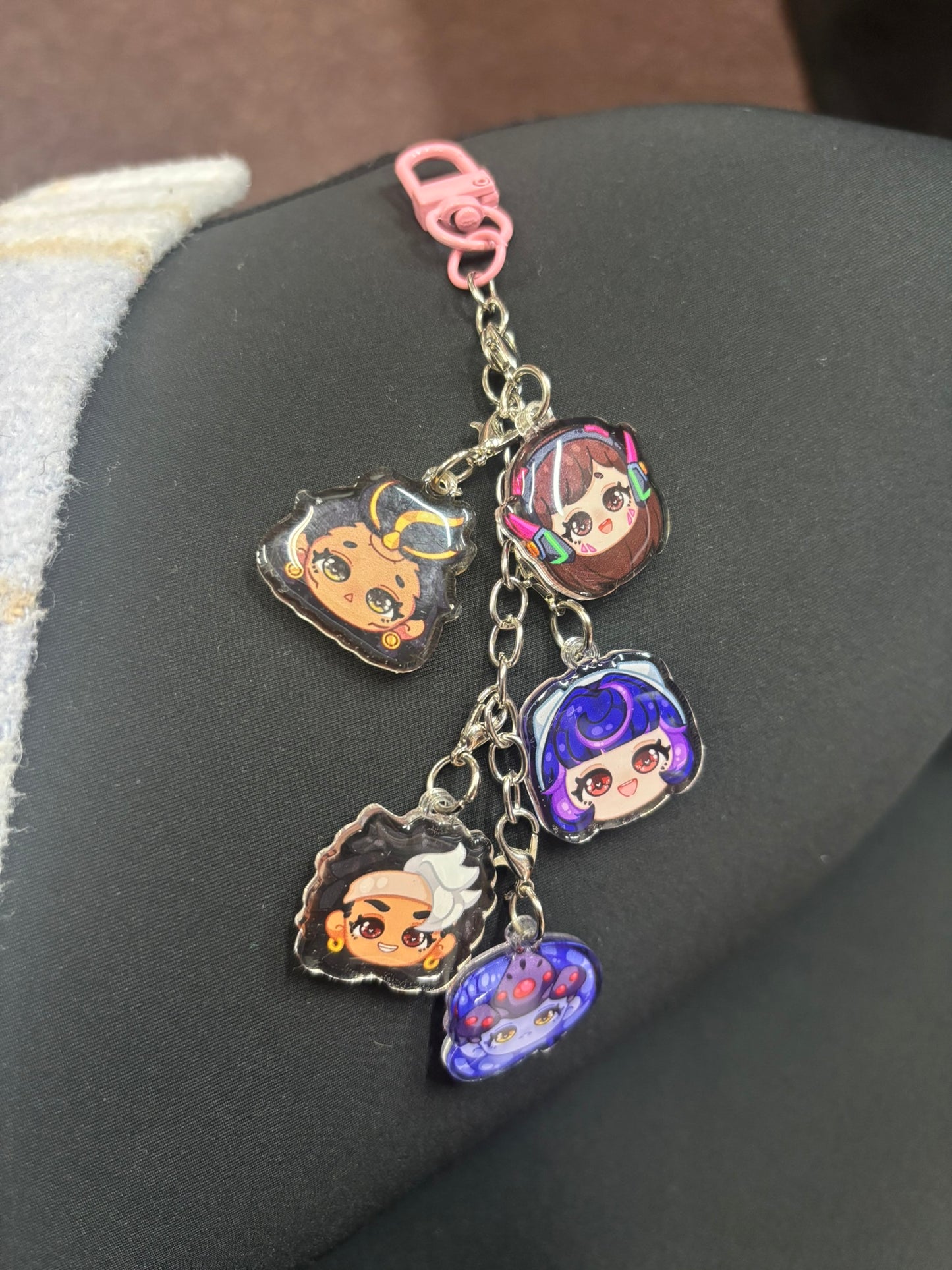 Overwatch DIY Charm Keychain
