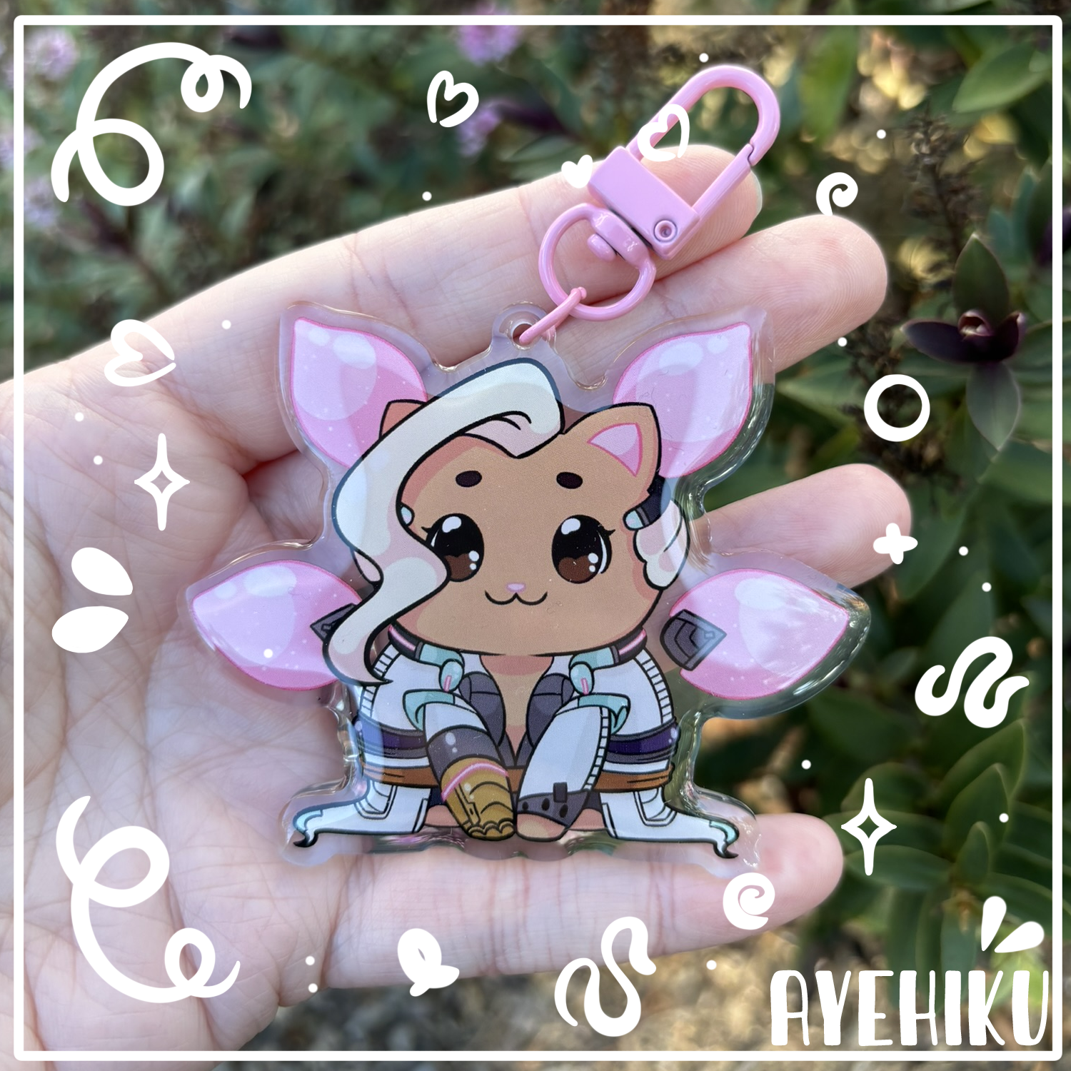 LifeWeaver Epoxy Keychain | Gloss | Kawaii | Anime – HikuArtistry
