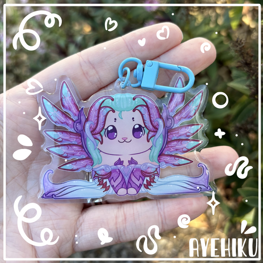 Mercy Epoxy Keychain | Gloss | Kawaii | Anime