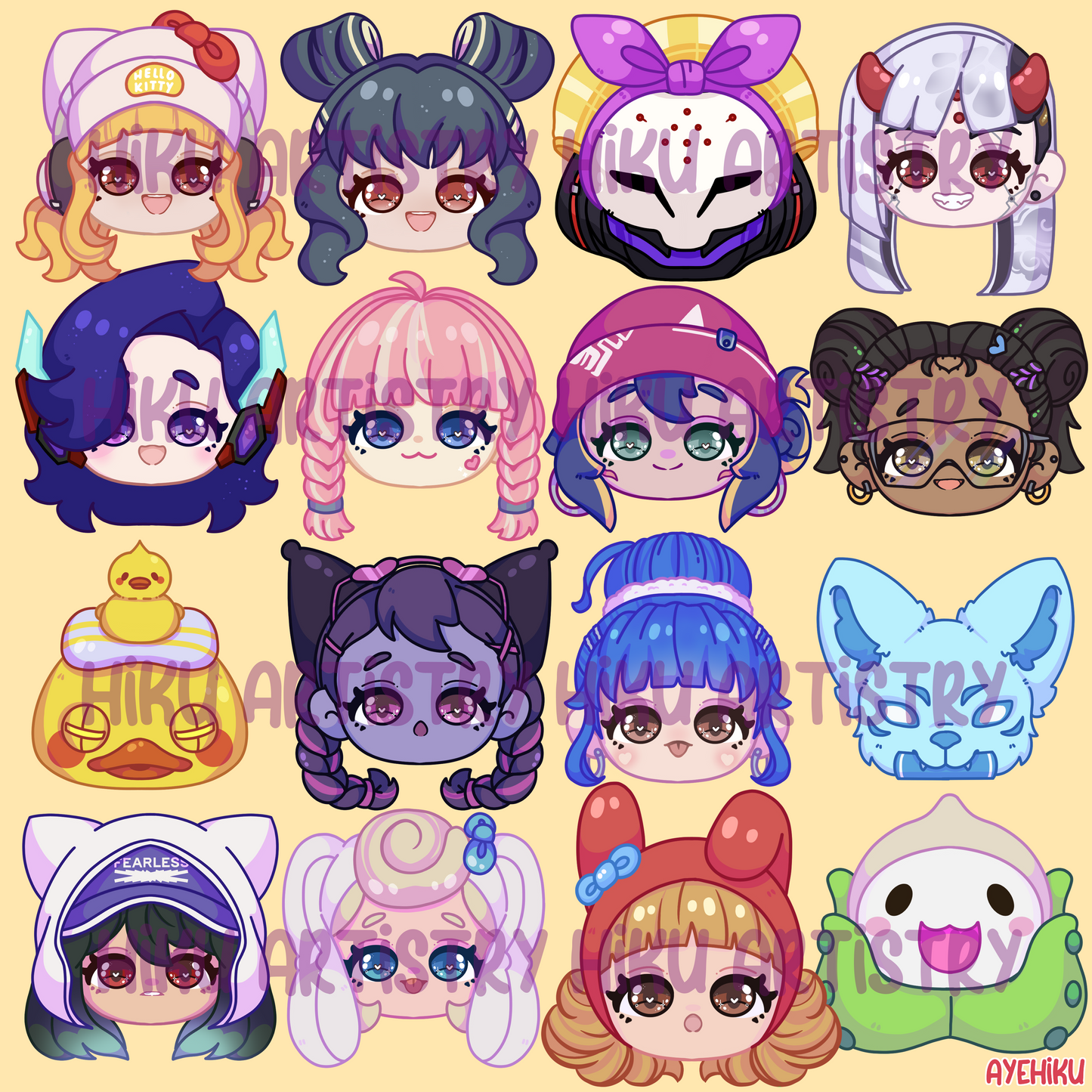 Overwatch DIY Charm Keychain PREORDER