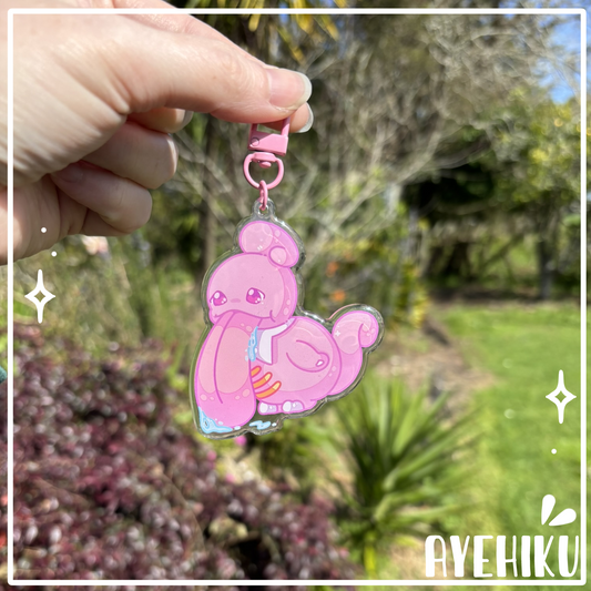 Licki Epoxy Keychain | Gloss | Kawaii | Anime | Kitty