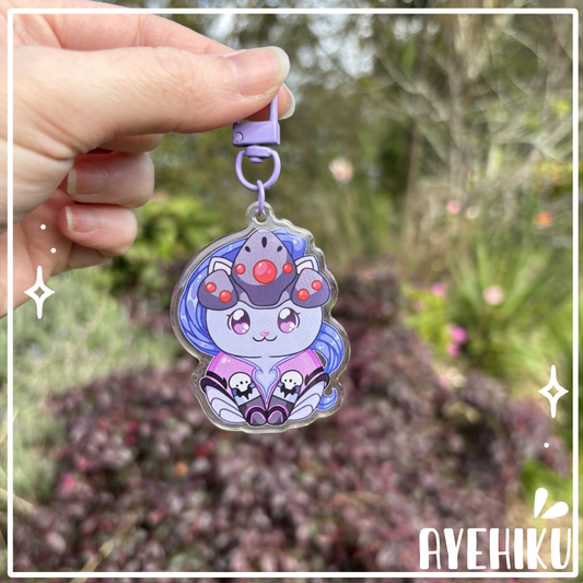 Widow Maker Epoxy Keychain | Gloss | Kawaii | Gaming |