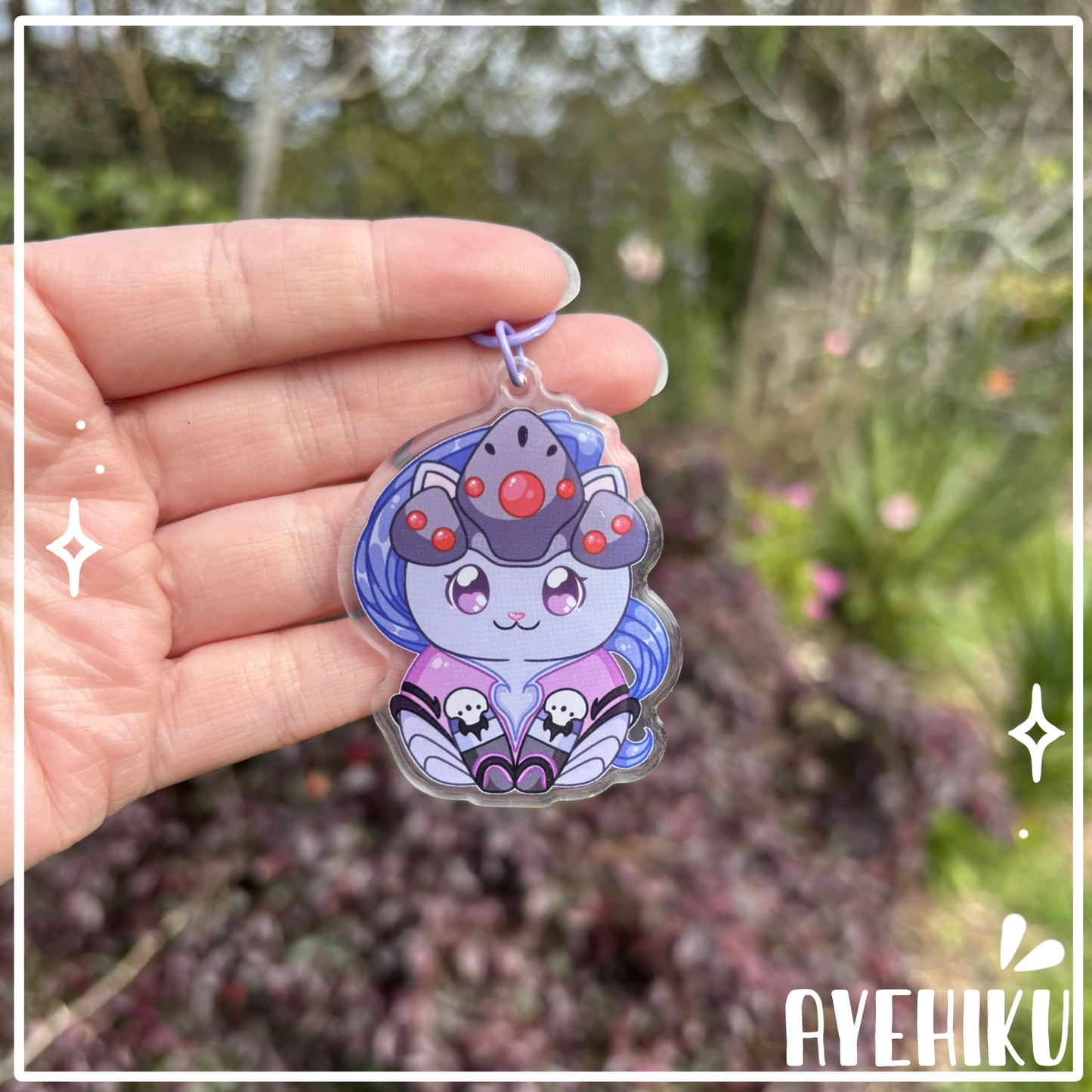Widow Maker Epoxy Keychain | Gloss | Kawaii | Gaming |