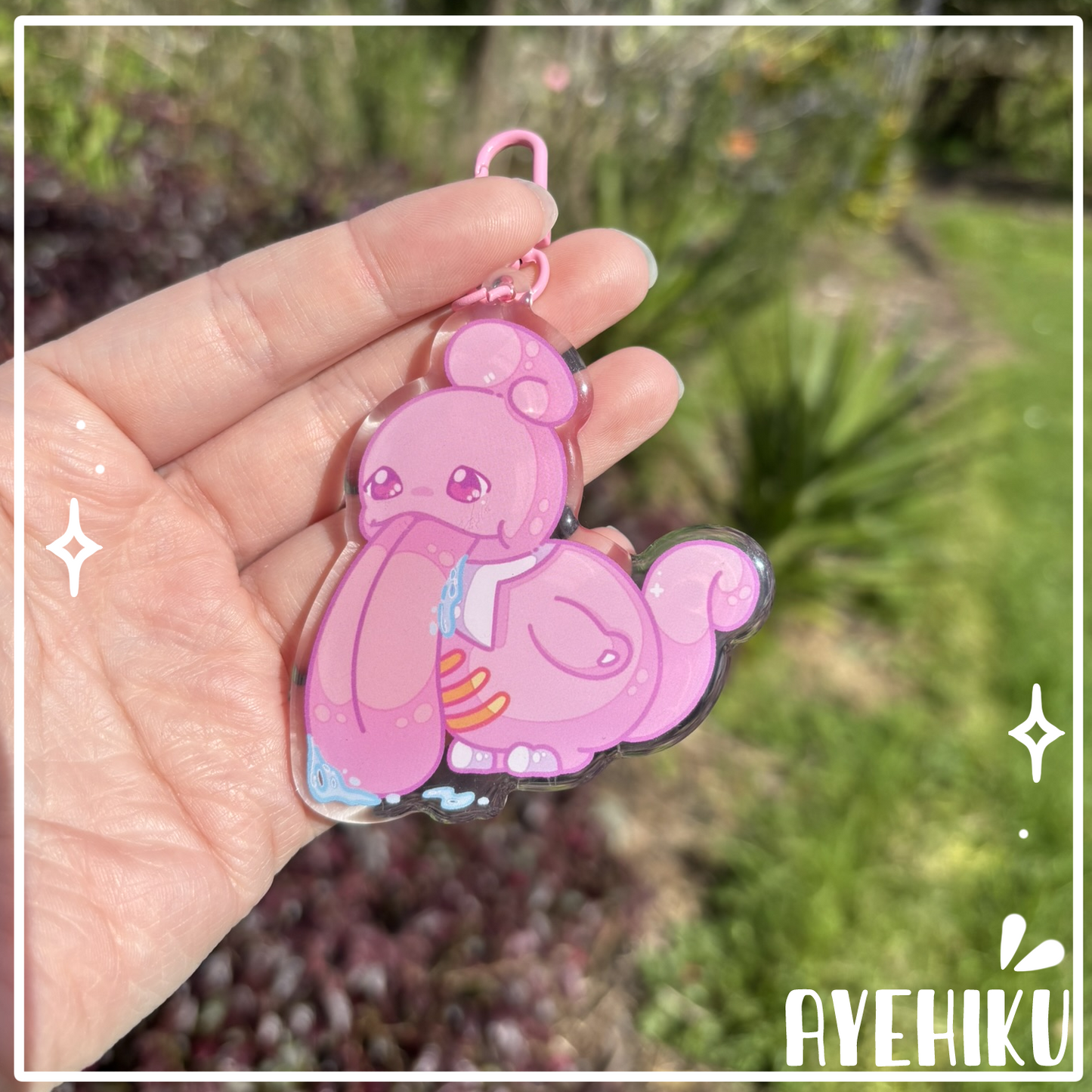 Licki Epoxy Keychain | Gloss | Kawaii | Anime | Kitty