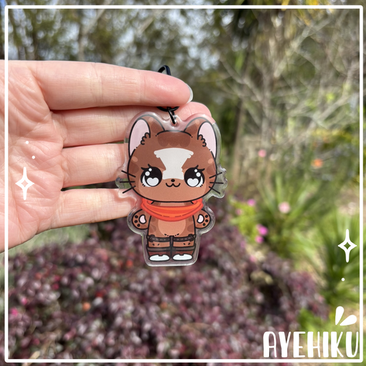 Ekko Epoxy Keychain | Gloss | Kawaii | Anime |