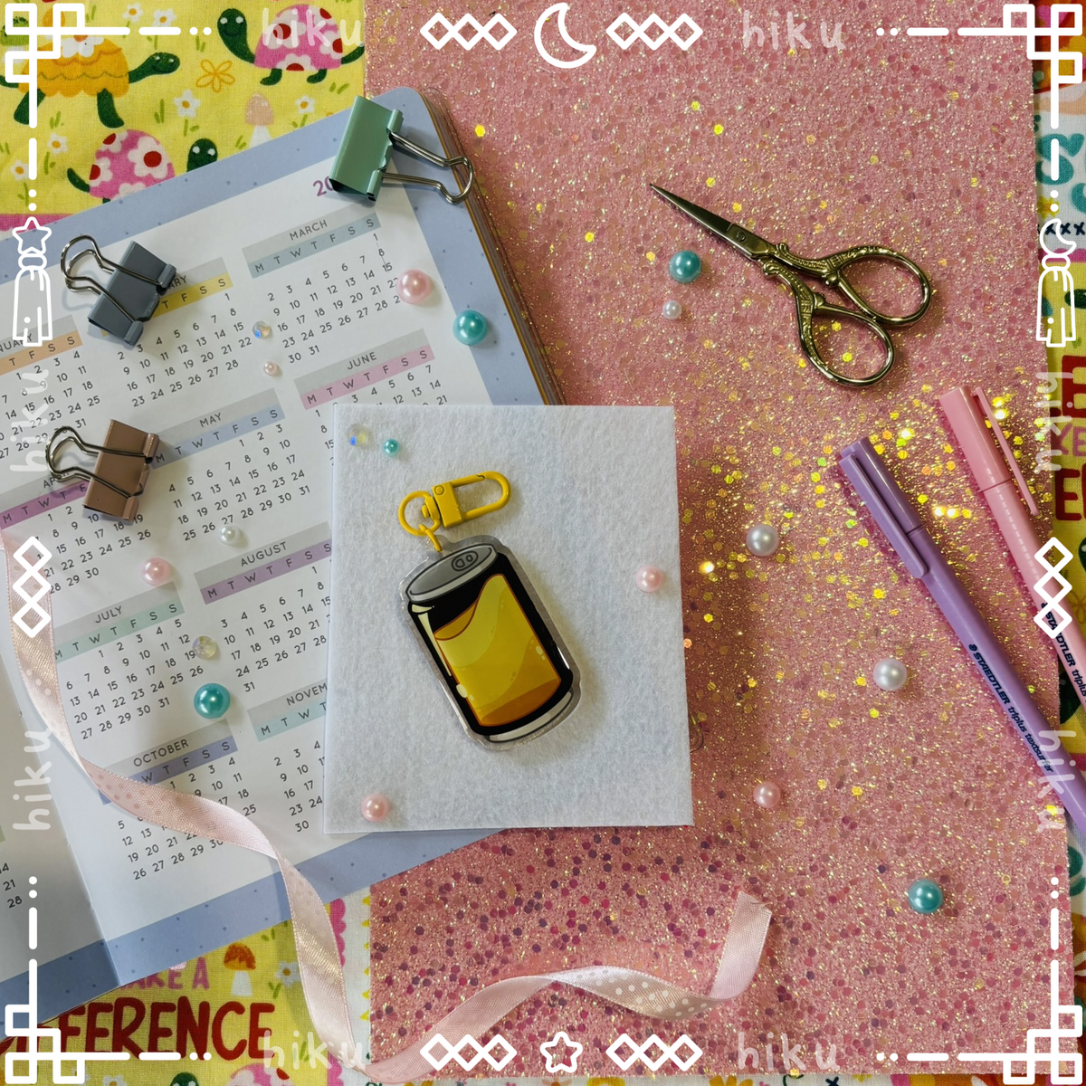 Live Plus Epoxy Keychain | Gloss | Kawaii |