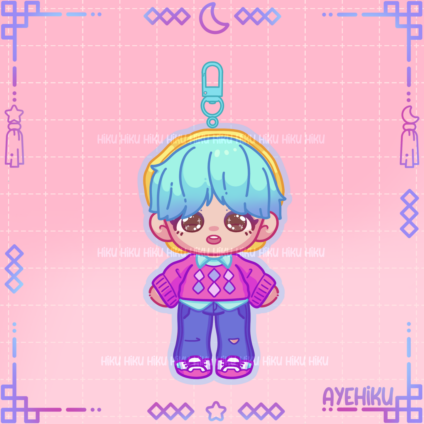 Baby Epoxy Keychain | Gloss | Kawaii | Anime | Poke
